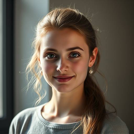 Portrait de l'instructrice, Mme. Chlo√© Lef√®vre
